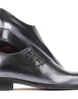 Paul Parkman Side Lace Oxfords Gray Burnished (ID
