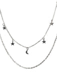 Star & Moon Layered Necklace - Toi ‘n’ Moi Ltd
