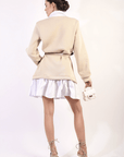 Collared Long Sleeve Mini Dress - Toi ‘n’ Moi Ltd