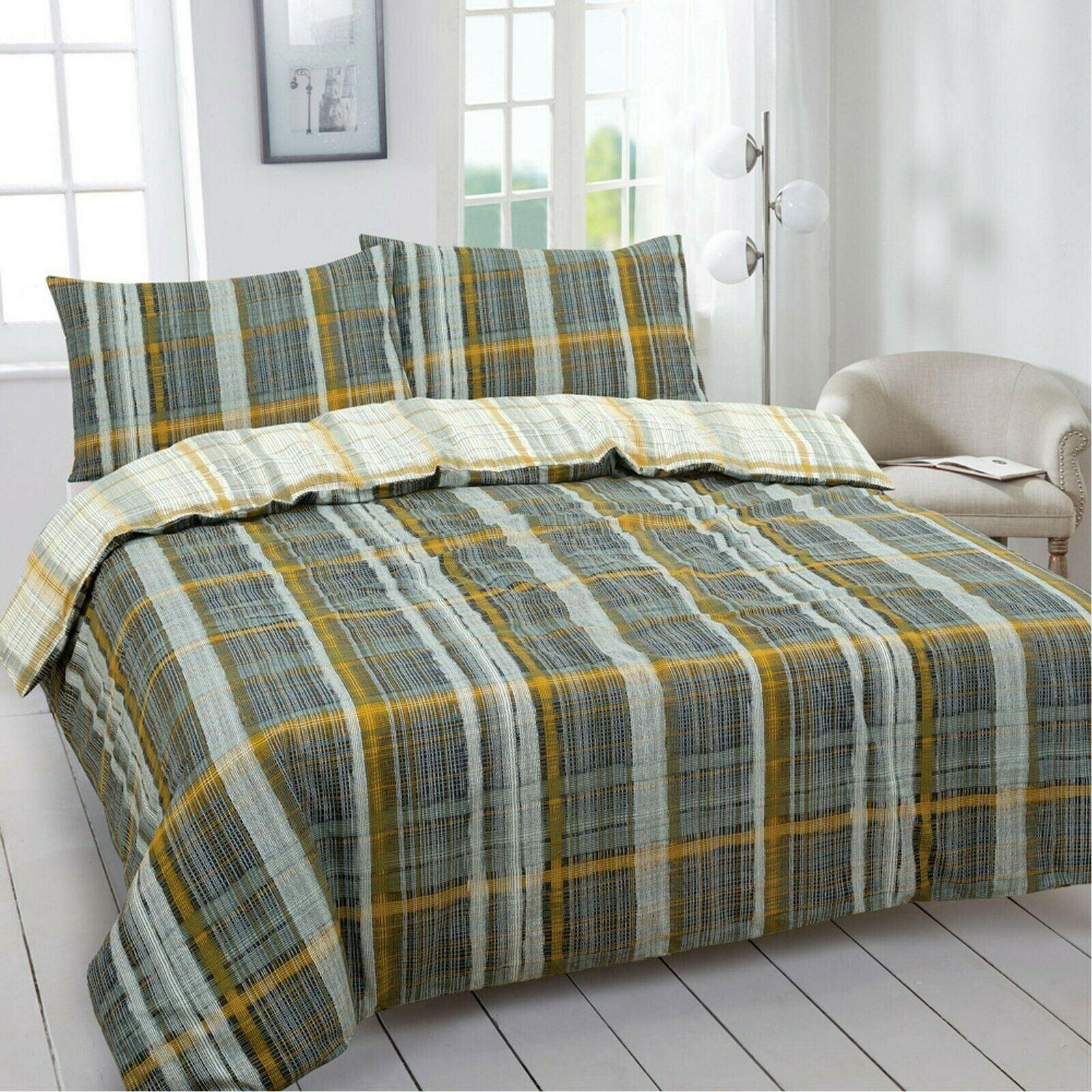 Vantona Clifford Plaid Duvet Cover Set - Toi ‘n’ Moi Ltd