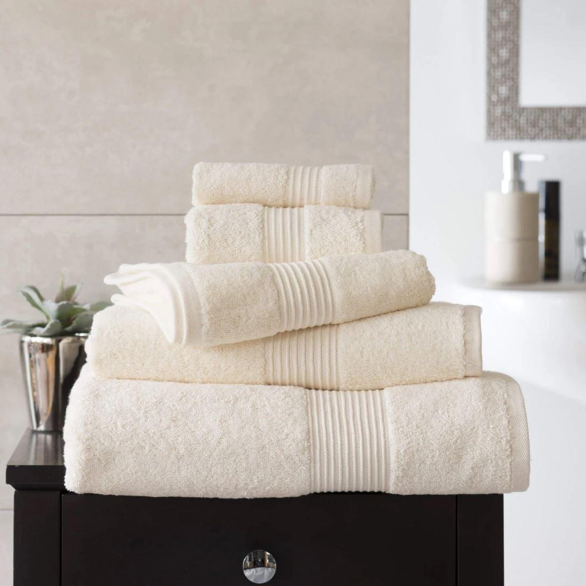 Deyongs Bliss 650gsm Pima Cotton Towels - Cream - Toi ‘n’ Moi Ltd