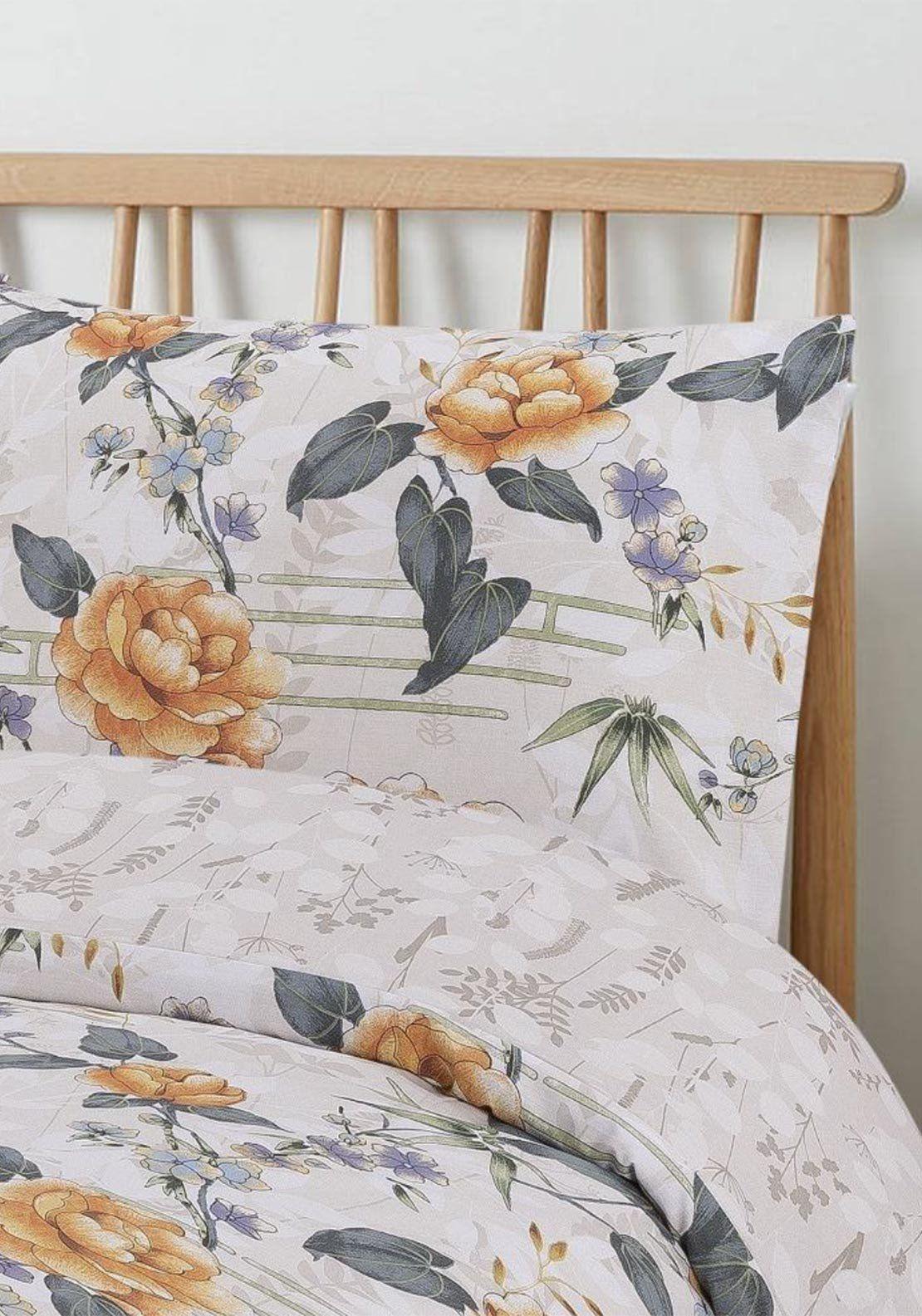 Vantona Classic Oriental Floral Duvet Cover Set - Toi ‘n’ Moi Ltd