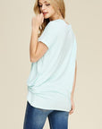 Short Sleeve Knot Tunic