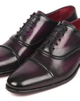 Paul Parkman Men's Cap-Toe Oxfords Purple (ID