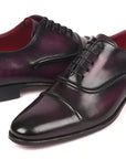 Paul Parkman Men's Cap-Toe Oxfords Purple (ID