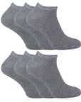 Cihat 6 Pack Children's Cotton Trainer Socks - Toi ‘n’ Moi Ltd