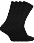 4 PAIRS Mens Bamboo Crew Socks - CR1 - Toi ‘n’ Moi Ltd