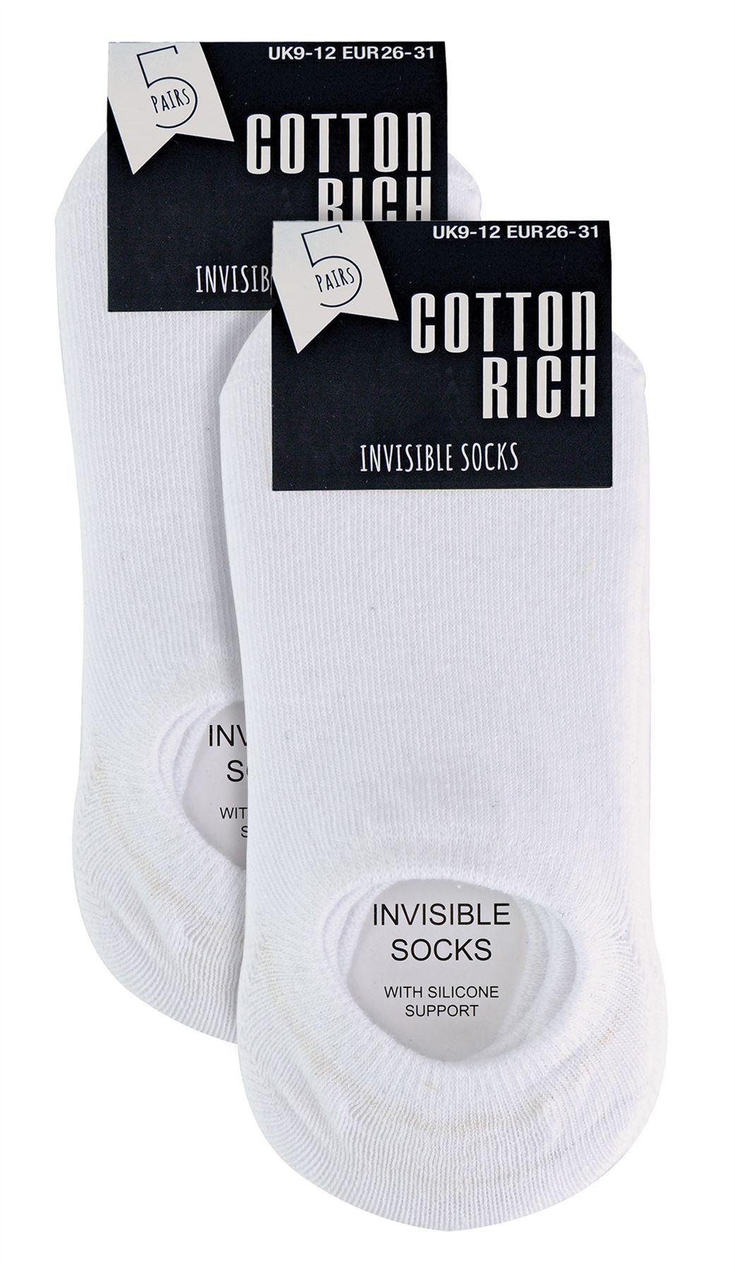 Kids 10 Pack Invisible Socks - Toi ‘n’ Moi Ltd