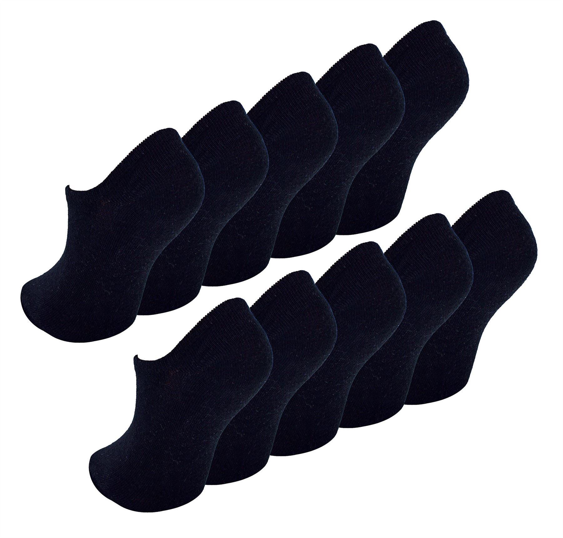 Kids 10 Pack Invisible Socks - Toi ‘n’ Moi Ltd