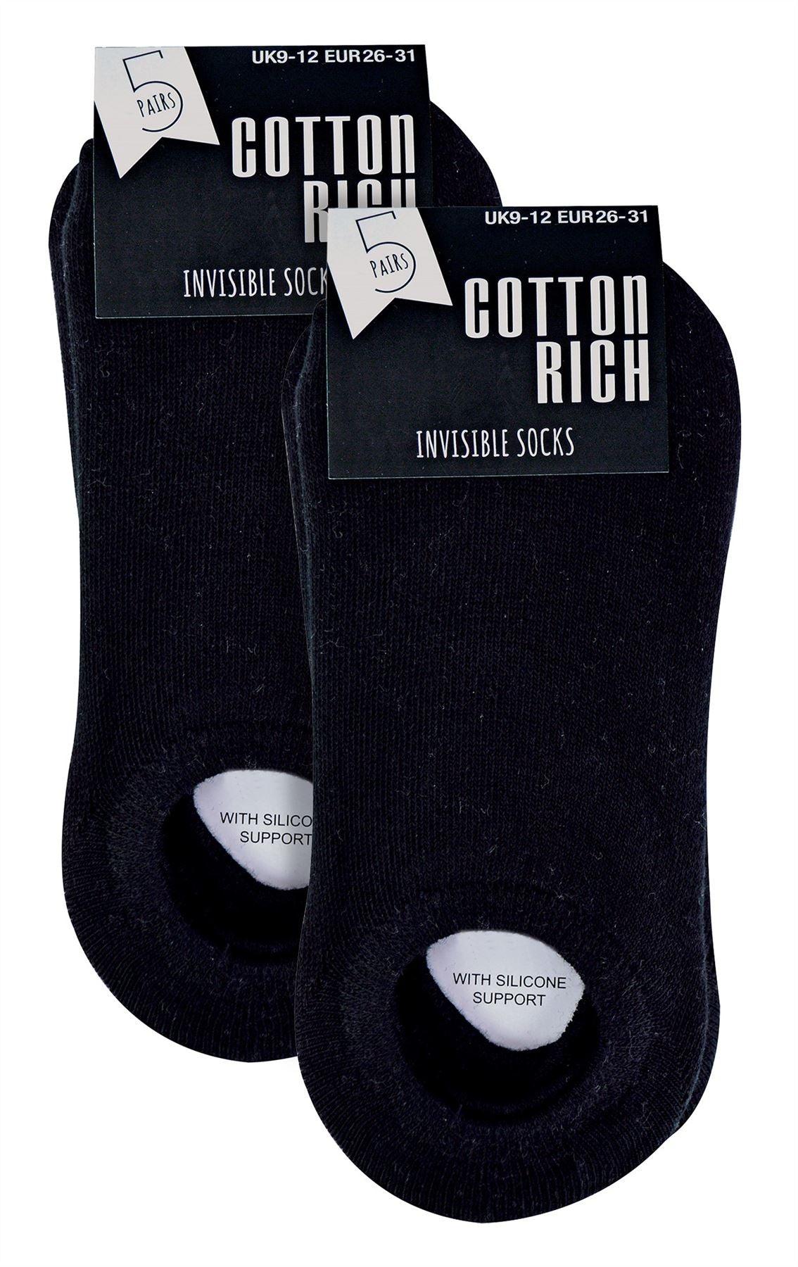 Kids 10 Pack Invisible Socks - Toi ‘n’ Moi Ltd