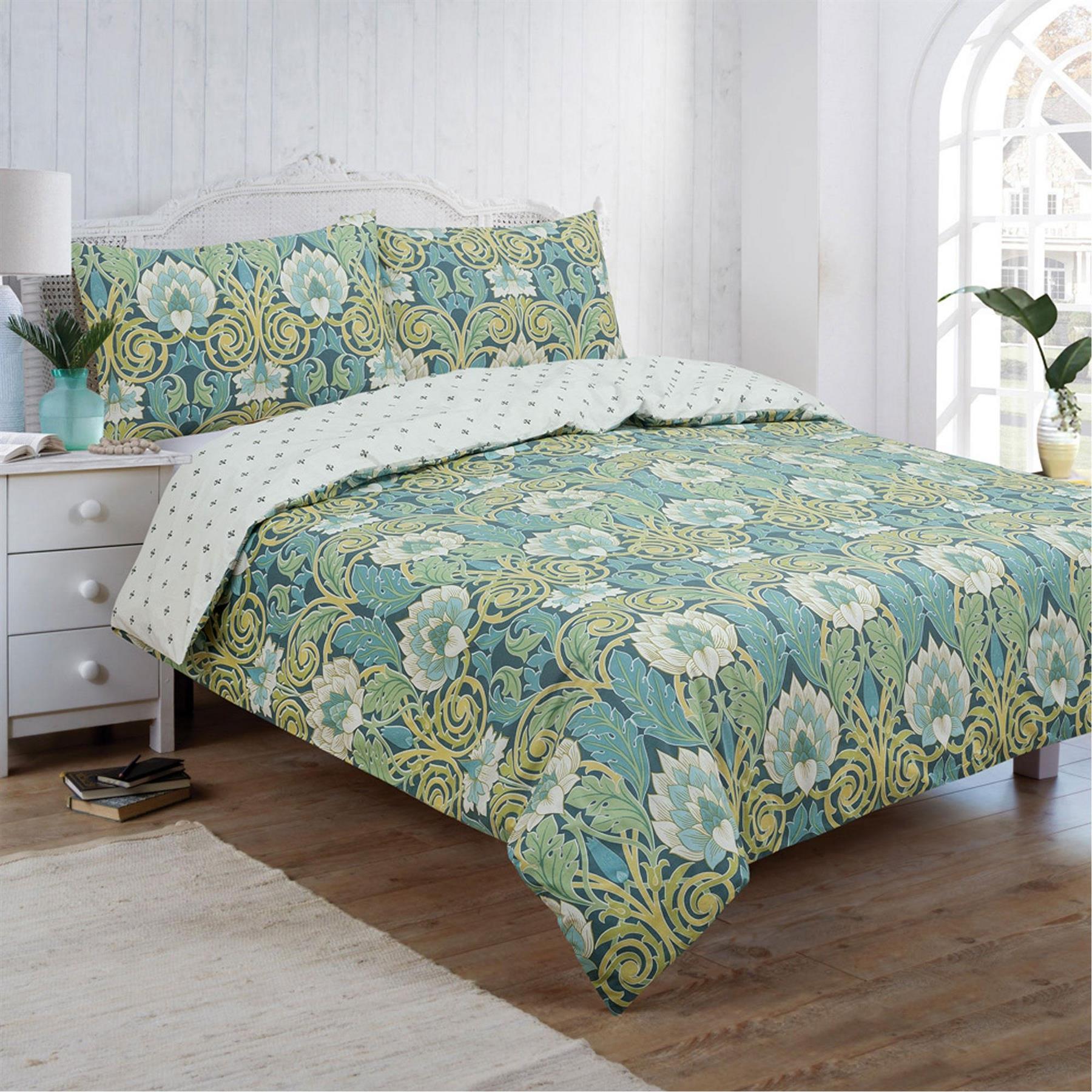 Vantona Chester Damask Duvet Cover Set - Toi ‘n’ Moi Ltd