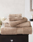 Deyongs Bliss 650gsm Pima Cotton Towels - Mocha - Toi ‘n’ Moi Ltd