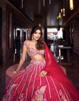 Gorgeous Designer Lehenga Choli – High-Quality Embroidery Work for Weddings & Party Wear | Elegant Indian Women’s Lehenga Choli - Toi ‘n’ Moi Ltd