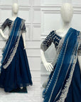 Beautiful Lehenga-Saree with Embroidered Pallu – Elegant Fusion of Tradition and Style - Toi ‘n’ Moi Ltd