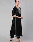 Elegant Nayra Cut Kurti & Pant Set – Fully Stitched, Stylish Summer Wear, Eye-Catching Long Kurta Set for Women (2-Piece Outfit) - Toi ‘n’ Moi Ltd