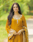 Instant Charm Pakistani Nikkah Customized Stitched Salwar Kameez for Women (USA) – Embroidered Designer Wedding Wear & Indian Outfits - Toi ‘n’ Moi Ltd
