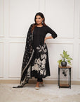 Elegant Indian Suit for Women โ Readymade Salwar Kameez with Cotton Kurti, Pant, Dupatta & Blouse | Wedding Tunic, Sharara & Scarf Set - Toi โnโ Moi Ltd