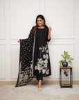 Elegant Indian Suit for Women โ Readymade Salwar Kameez with Cotton Kurti, Pant, Dupatta & Blouse | Wedding Tunic, Sharara & Scarf Set - Toi โnโ Moi Ltd
