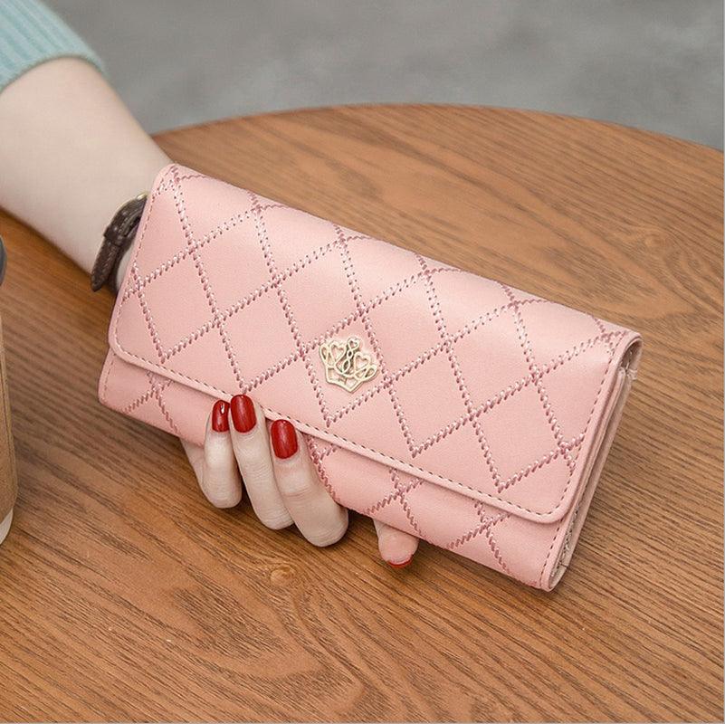 Ladies Leather Wallet Long Purse Phone Card Holder Case Clutch Large Capacity UK - Toi ‘n’ Moi Ltd