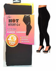 LADIES WOMEN THERMAL LEGGINGS FLEECE LINED WINTER THICK BLACK 4.9 TOG RATED S-XL - Toi ‘n’ Moi Ltd