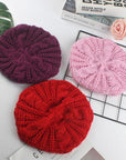 Ladies Soft Knit Beanie Crochet Knitted Style Beanie Hat for Women Slouchy Hats - Toi ‘n’ Moi Ltd