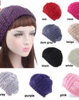 Ladies Soft Knit Beanie Crochet Knitted Style Beanie Hat for Women Slouchy Hats - Toi ‘n’ Moi Ltd