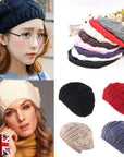 Ladies Soft Knit Beanie Crochet Knitted Style Beanie Hat for Women Slouchy Hats - Toi ‘n’ Moi Ltd