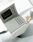 Women Ladies Leather Small Mini Wallet Card Key Holder Cash Coin Purse Clutchbag - Toi ‘n’ Moi Ltd