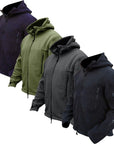 Men Casual Coat Tactical Recon Fleece Jacket Full Zip Army Hoodie Combat Hoody - Toi ‘n’ Moi Ltd