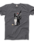 Banksy Anarchist Punk and His Mother Artwork T-Shirt - Toi ‘n’ Moi Ltd