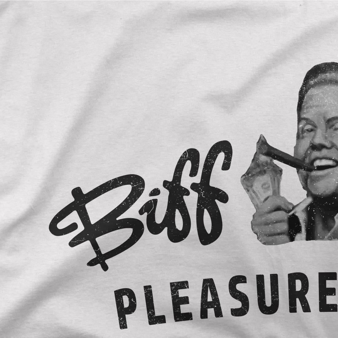 Biff Tannen's Pleasure Paradise Dusted Logo - Back to the Future T-Shirt - Toi ‘n’ Moi Ltd