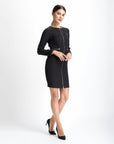 Black Zipper Dress - Toi ‘n’ Moi Ltd