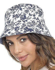 LADIES LIGHT DENIM BLUE BUCKET HAT SUN PROTECTION SUMMER BEACH FESTIVAL FISHING - Toi ‘n’ Moi Ltd
