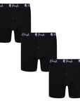 Pringle William Men'S Button Boxer Shorts, 2 X 3 Pack - Toi ‘n’ Moi Ltd