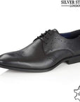 MENS REAL LEATHER SHOES NEW SLIP on SMART FORMAL WEDDING OFFICE PARTY SHOES SIZE - Toi ‘n’ Moi Ltd