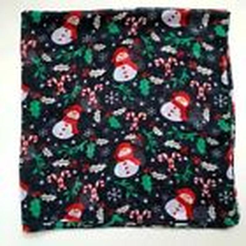 Womens Ladies Christmas Festive Scarf Santa Claus Snowman Print Winter Gifts UK - Toi ‘n’ Moi Ltd