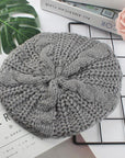 Ladies Soft Knit Beanie Crochet Knitted Style Beanie Hat for Women Slouchy Hats - Toi ‘n’ Moi Ltd