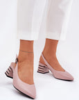 Heel sandals model 209776 Step in style