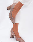 Block heel pumps model 209778 Step in style - Toi ‘n’ Moi Ltd