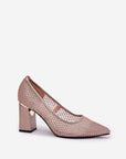 Block heel pumps model 209778 Step in style - Toi ‘n’ Moi Ltd