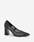 Block heel pumps model 209779 Step in style - Toi ‘n’ Moi Ltd