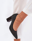 Block heel pumps model 209779 Step in style - Toi ‘n’ Moi Ltd