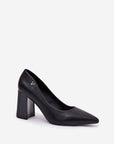 Block heel pumps model 209782 Step in style - Toi ‘n’ Moi Ltd