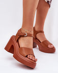Heel sandals model 209923 Step in style