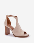 Heel sandals model 210153 Step in style