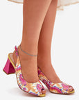 Heel sandals model 210178 Step in style