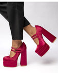 Platform pumps model 210180 Inello