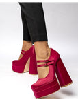 Platform pumps model 210180 Inello