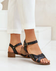 Heel sandals model 210705 Step in style