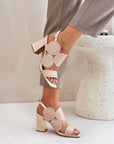Heel sandals model 210710 Step in style